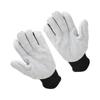 Pair Protective Gloves Grade 5 AntiCutting Polyethylene Fiber Leather for Workshop Security