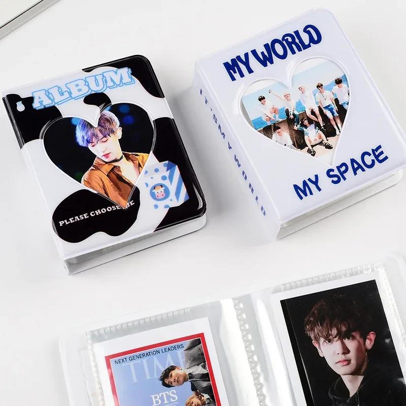 Clear Pockets Mini Photo Album Holds 36 Mini Photos Instax & Name Card for Instax 7s 8 25 50s Cartoon Album