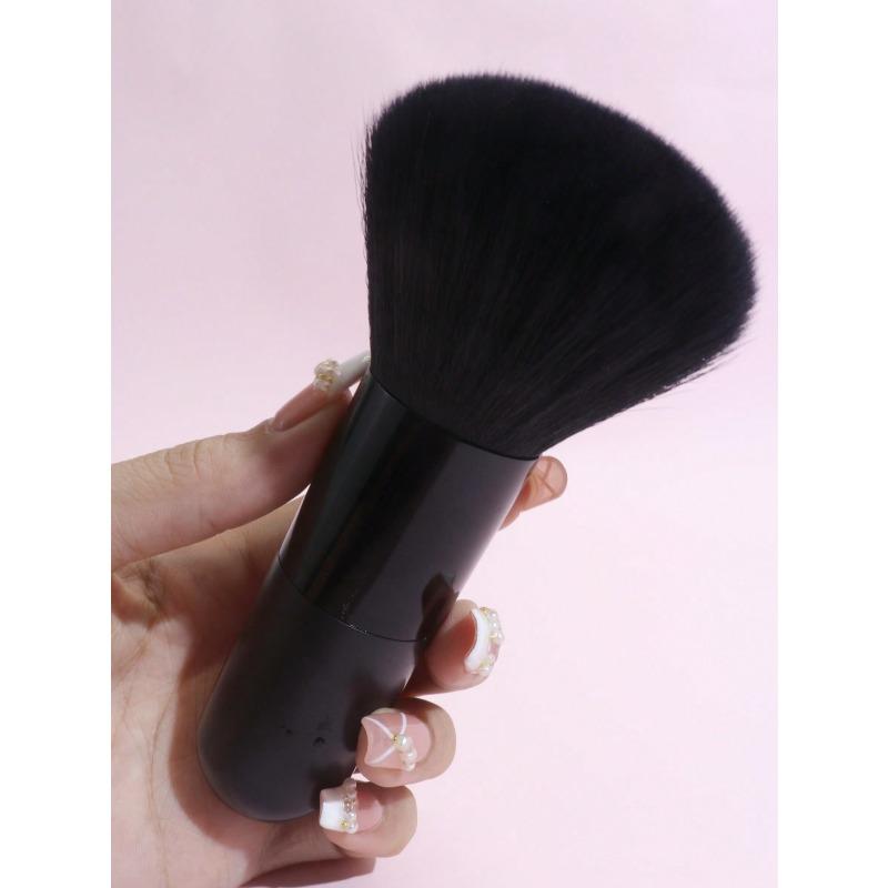 1pc Large Loose Powder Brush Multifunctional Makeup Tool Portable Foundation Brush For Setting Or Dusting Powder Nail Art,Blush Brush,Contour Brush
