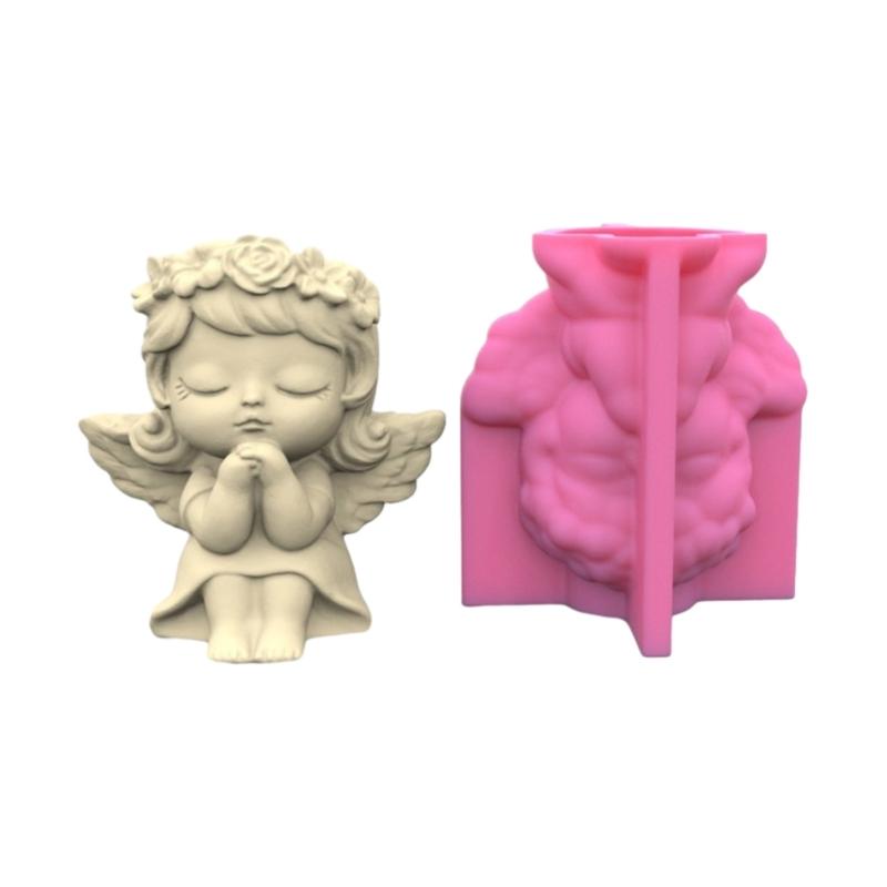 Flower Pot Silicone Mold Concrete Cement Plant Pot Mold Flowerpot Epoxy Resin Mould Makeup Brush Holder Organizer Mold