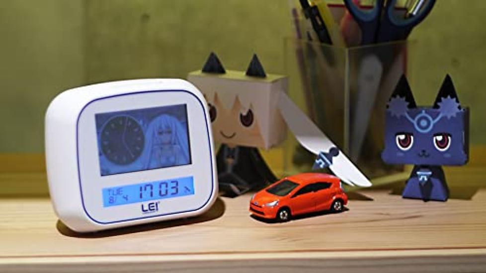 Kirishima Rei Character Voice Alarm Clock Lei Clock Talking Alarm Uta no Lupin Sawashiro Miyuki [Japanese Manufacturer/Yupiteru] (W) Customizable,
