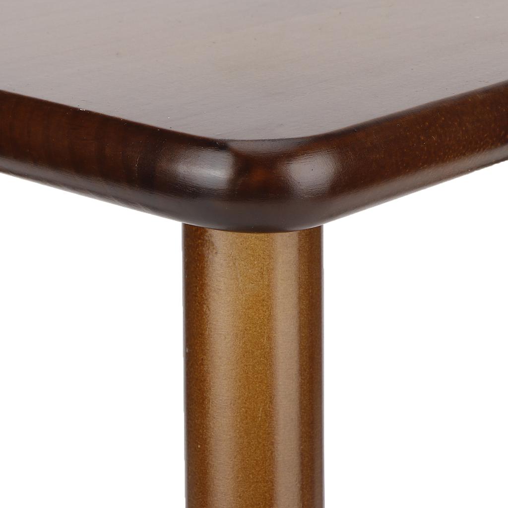 Multi Purpose Household Wood Stools Cute Small Bench Child St Furniture Stool( NutBrown )