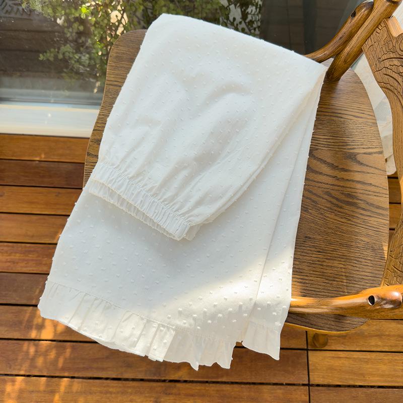 

Women s Spring & Autumn Pure Cotton Lightweight Nine-Point Pajama Pants - Loose Fit for Indoor/Outdoor Use XL