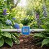 Plastic External Thread K24 Turbine Flow Meter High Precision Flowmeter  Urea Measuring