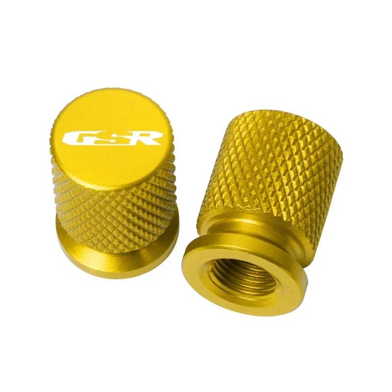 Accessories Motorcycle CNC Aluminum Tire Valve Air Port Stem Cover Caps For Suzuki GSR 400 600 750  GSR400 GSR600 GSR750