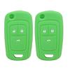 Cocolockey Silicone Rubber Car Key Cover Case For Chevrolet Cruze Aveo Malibu Cruze Spark Sail For Buick Keys Protection Holder