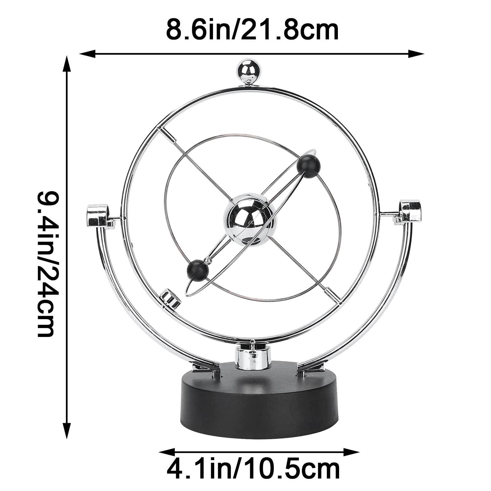 

Креативное вращающееся колесо обозрения, аппарат для вечного движения, простой маятник Ньютона, физический магнитный балансир-воблер, подарки One size фуксия