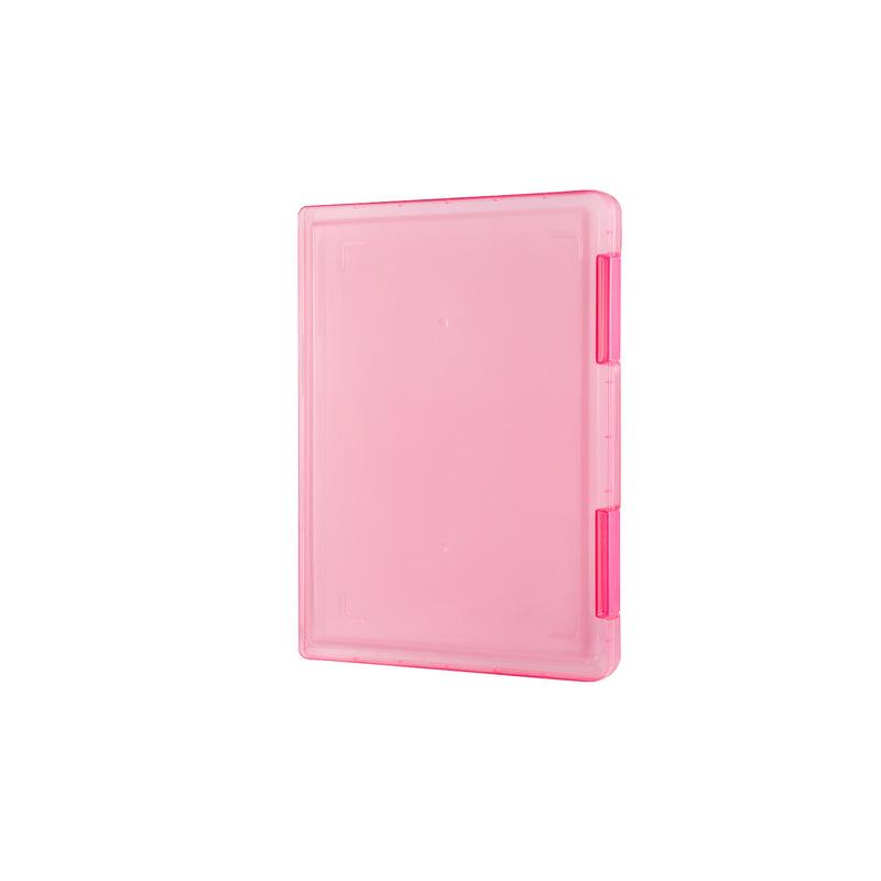 Transparent Desktop File & Paper Organizer Box