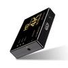 4K HDMI-compatibele switch met IR-afstandsbediening, 3 ingangen en 1 uitgang, HDMI-compatibele KVM-switcher/hub-adapter voor Xbox, PS4, dvd-speler en HDTV.