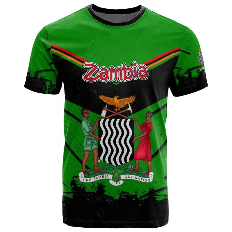 MensT-shirt Tops National Emblem Printed Tee Shirts For Men Clothing Tees Country Sportswear