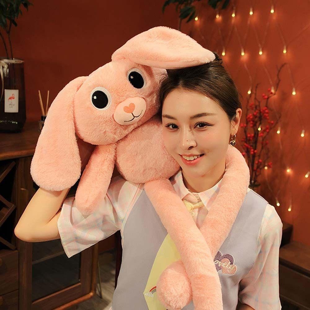 Stuffed Animal Long Ears Rabbit Doll Bunny Plush Doll Rabbit Plush Toy Long-legged Rabbit Doll