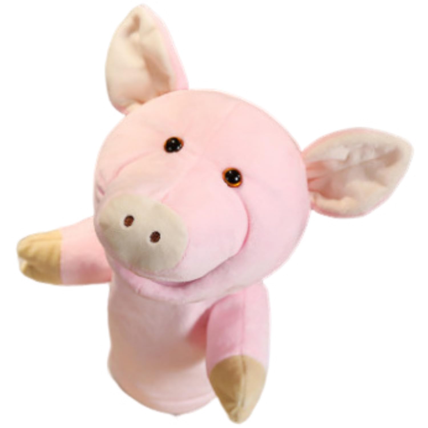 

Кукла-перчатка FJmark, Плюшевое животное, Кукла-вентролог для кукольного представления, Игрушка-перчатка для младенцев и детей, Образовательная (поросенок)