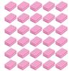 30pcs Mini Nail Buffer Professional Portable Home Salon Nail Buffing Sanding Block Manicure ToolPink