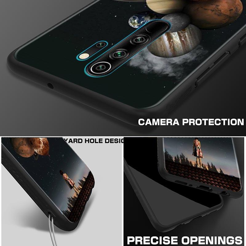 Himmel Weltraum Planet Mond Sterne Handyhülle Für Xiaomi Redmi Note 11 10 9 8 Pro 9S 8A 10S 11S Weiche Hülle Für Redmi Note 8Pro 10Pro