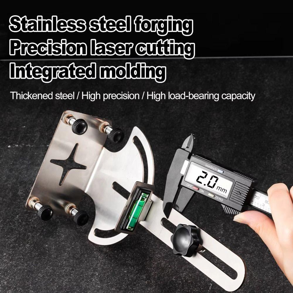 Wall Mount Level Holder Portable Rotating Bracket Universal Fit Wall Bracket  Wall Mounting