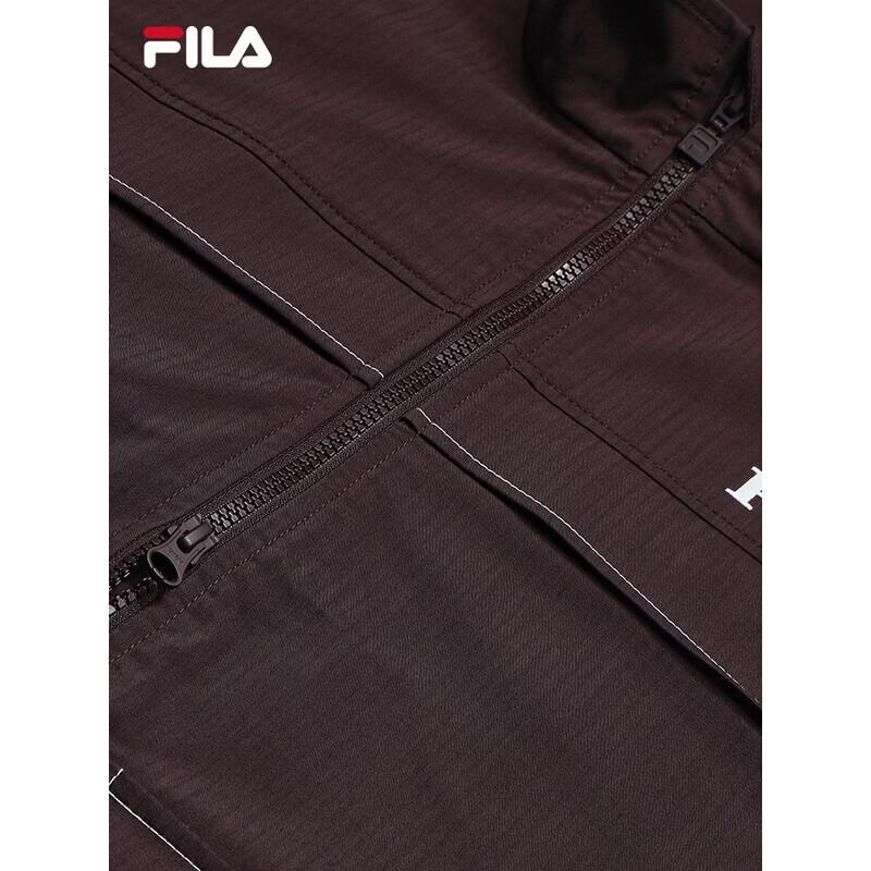 FILA Men's Stand Collar Workwear Jacket