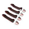 For EBRO S700 2025 2026 Door Handle Cover Protective Strip s700 ABS Carbon Black Decorative Sticker Styling Accessories