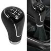 5 Speed Gear Shift Knob, Leather Gear Shift Knob for Mazda 2 3 6 2006-2012