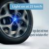 4PC/Set 57mm floating wheel hub cover suitable for Tesla Model 3/S/X, magnetic levitation center cover wheel hub logo