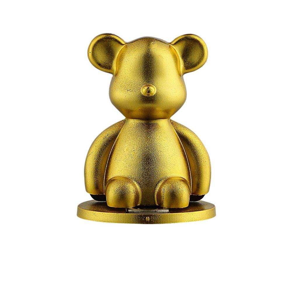 Magnetic Bear Door Stopper Punch-free Door Stop Cute Door Suction Household