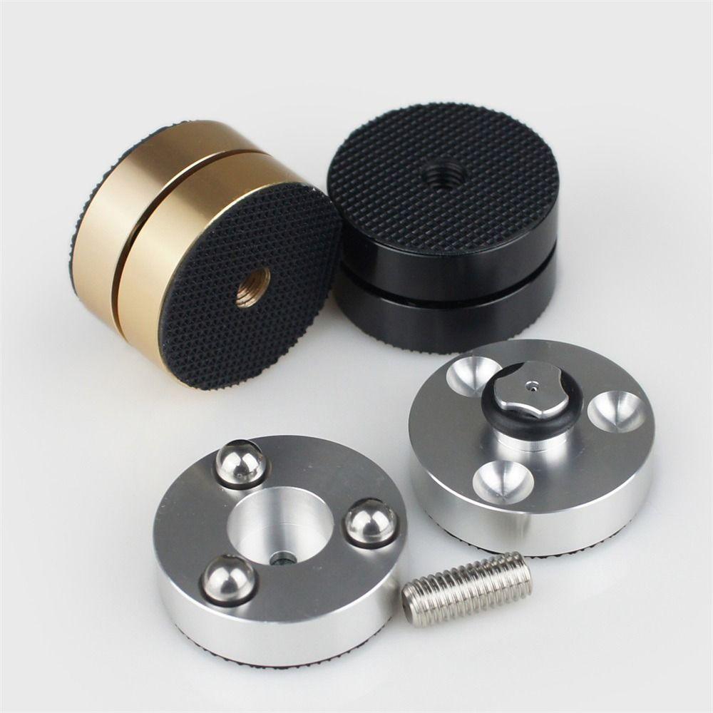 1Pcs Aluminum Magnesium Alloy Speaker Foot Pad Vibration Absorption Stand  for Speaker Amplifier DAC