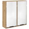 vidaXL Badezimmermöbel-Set 4 stk. Artisan-Eiche 64,5 x 33,5 x 59 cm