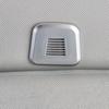 For Jeep Compass 2017-202 Matte Silver Top Roof Microphone Speaker Cover Trim