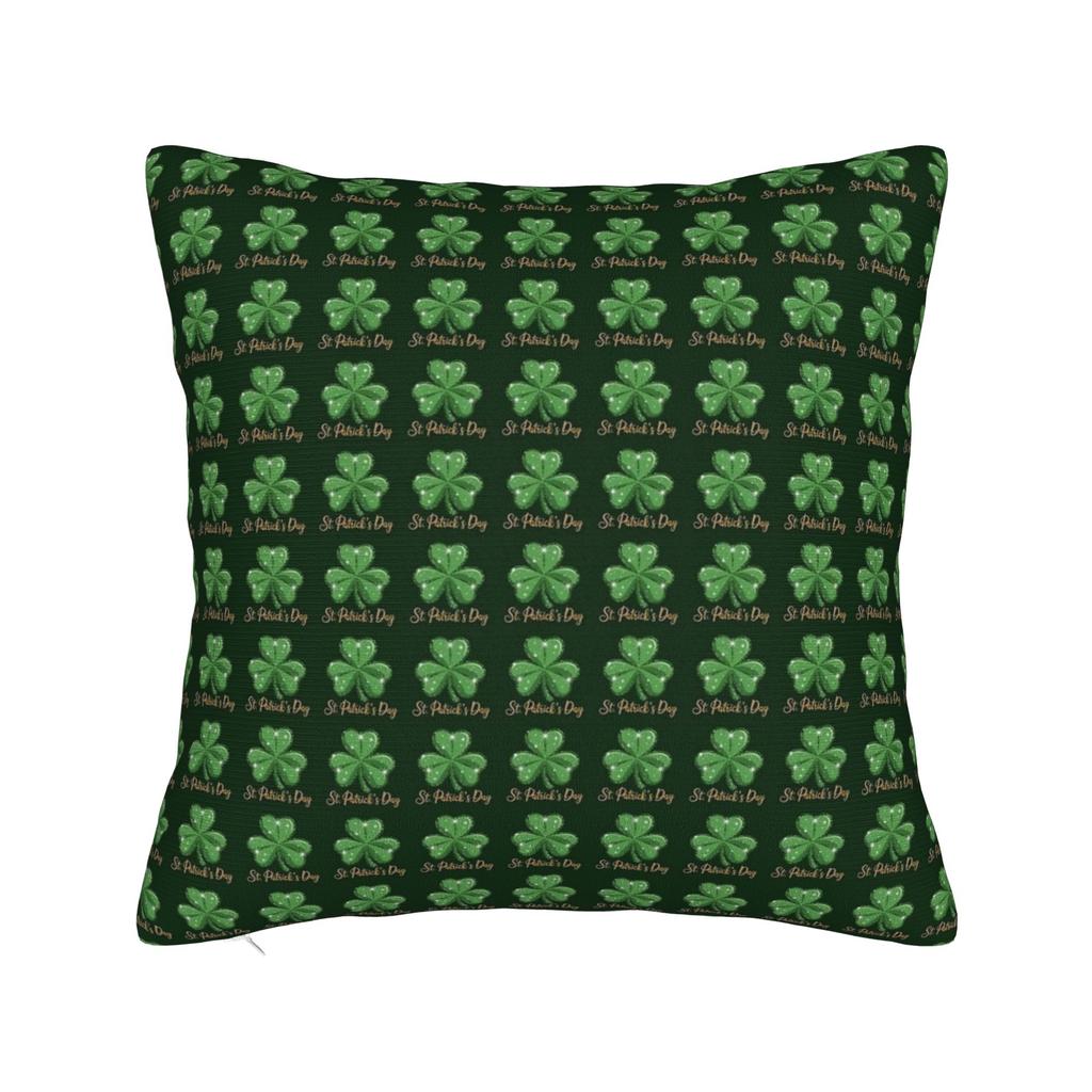 Saint St Patricks Day Pillow Cover Design Cushion Cover Cute Funny Pillow Case For Sofa Bedroom Home Decor