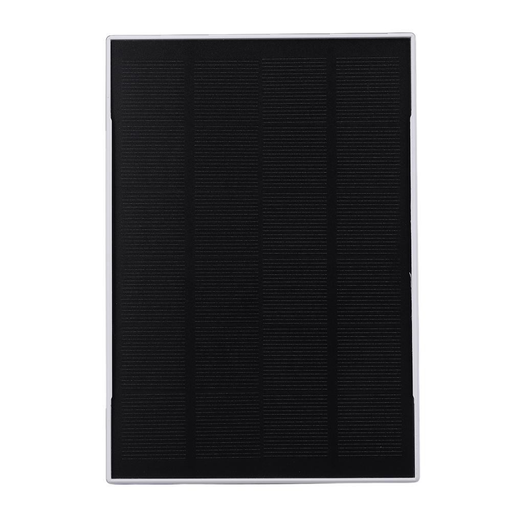 3W 6V Solar Charger Micro USB+Type-C Solar Panel Charger 9.8Ft Charging Cable Camera Solar Panel for Ring Eufy Blink Arlo Camera