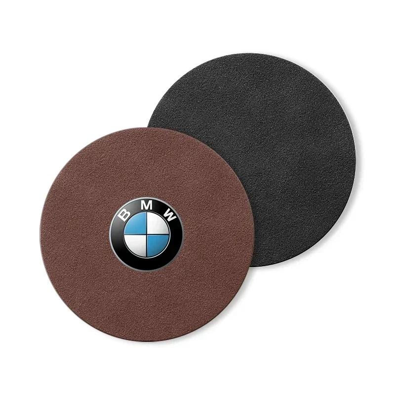 Car Anti Slip Insert Cup Coasters Car Accessories For BMW M Performance M5 320 325 E28 E30 E34 E36 E39 E46 X5 X6 F01 Z4