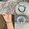 Elegant New Chinese Style Butterfly Resin Bracelet Handmade Luxurious Design For Women