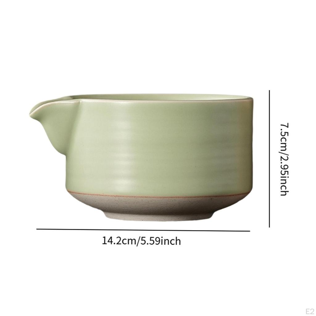 Ceramic Matcha Bowl Mixing for Whisking Handcrafted Chawan Accessories Family