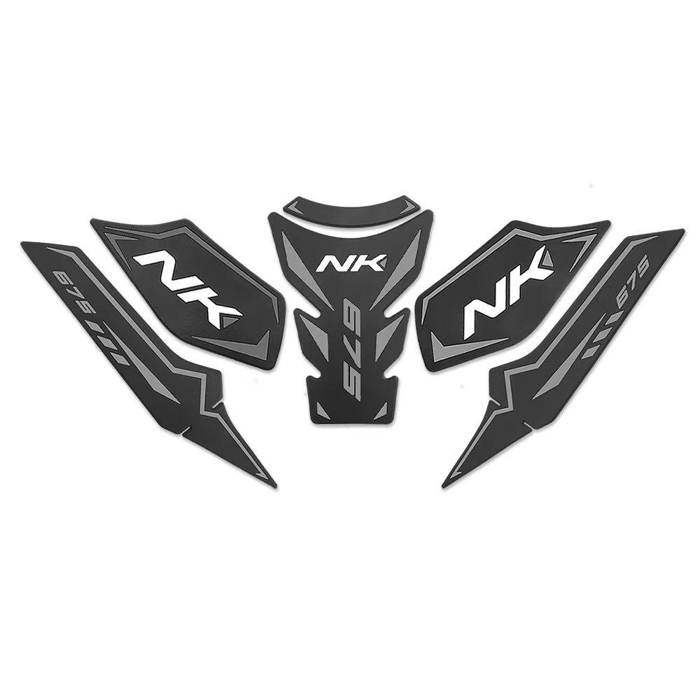 FOR CFMOTO 675NK 675 NK 2025 Motorcycle Rubber Tank Pad Sticker Side Tank Pad Anti Scratch Decal Non-slip Sticker