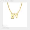 EMANCO Women's Name Necklace Gold-plated 3D Bubble Letter Customized High-end Jewelry New Year Gift for Her