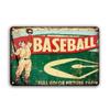 Skiing Baseball Metal Sign Austria Vintage Posters Sport Club Ski Metal Plaque Decorative Metal Plate Iron Painting Sport Wall