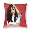 Singer Camila Cabello Pillowcase Printed Polyester Cushion Cover Decoration Pillow Case Cover Seater Zipper 18''