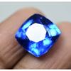 Natural Blue Tanzanite Loose Gemstone 9.20 ct Square Cushion Cut for Jewelry Making and Crafts