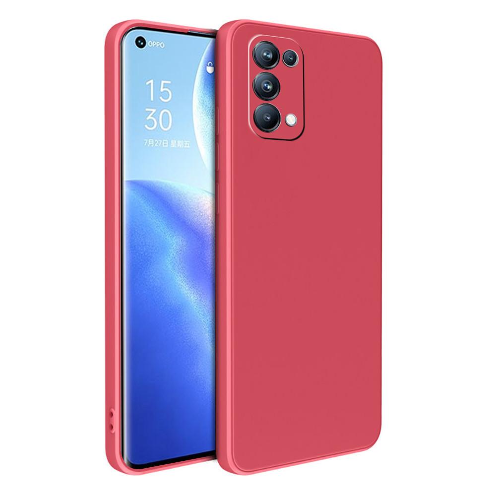 Custodia Morbida in Silicone Liquido Quadrata per Telefono per OPPO Realme C21Y C25Y C11 9 9i 8 7 6 Pro A74 A94 A93S 5G 4G Antiurto Protezione Completa Lente Copertura Posteriore