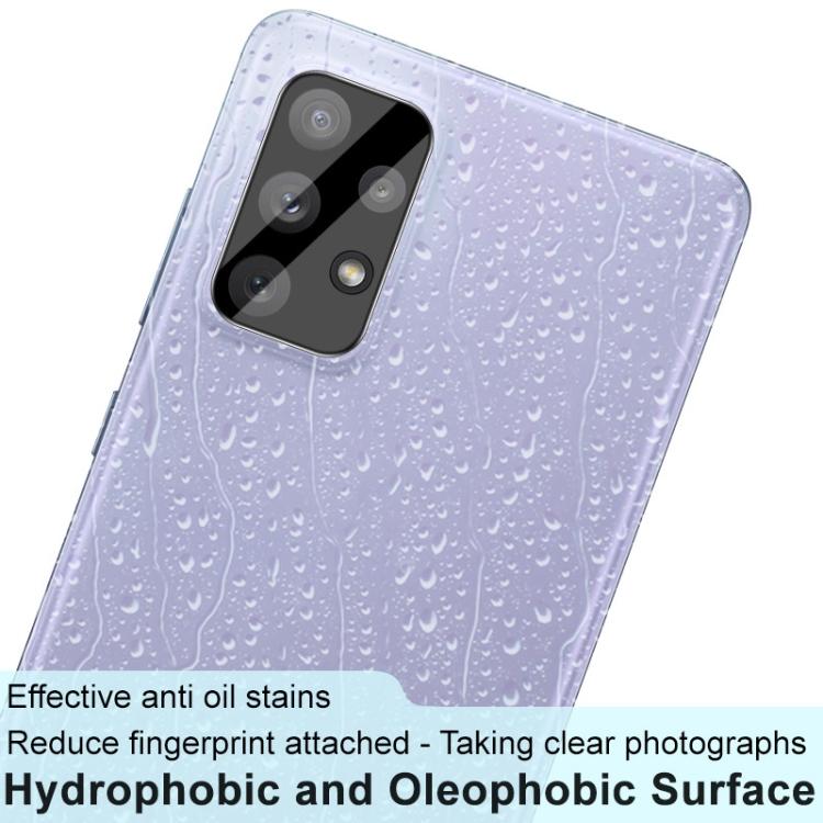 imak Integrated Rear Camera Lens Tempered Glass Film with Lens Cap Black Version For Samsung Galaxy A73