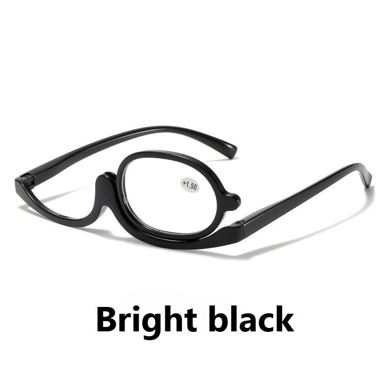 New Rotating Makeup Reading Glasses Women Portable Folding Presbyopia Eyeglasses Fashion Retro Colourful Frame Optical Eyewear