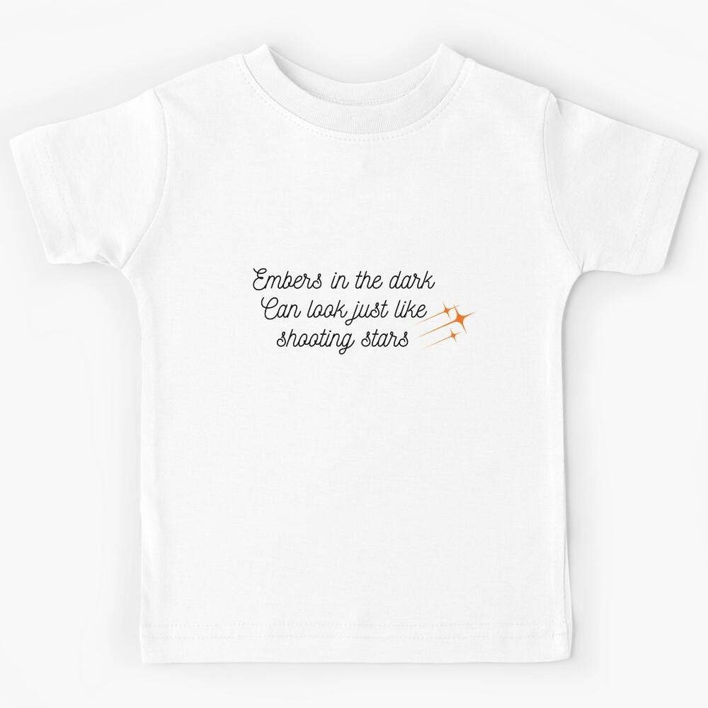 I burned LA down lyric image Kids T-Shirt 170