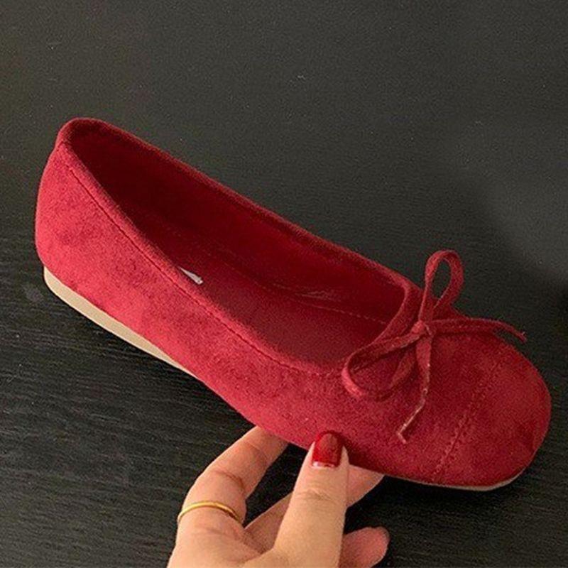 French retro silver soft-soled single shoes women's shoes summer ladyshoes evening bow flats casual light-mouth shoes