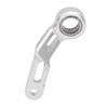 Motorcycle Shift Lever Stabilizer Aluminum Alloy Gear Shift Support MT09 900 FZ09 FJ09 XSR900 Niken (Silver)