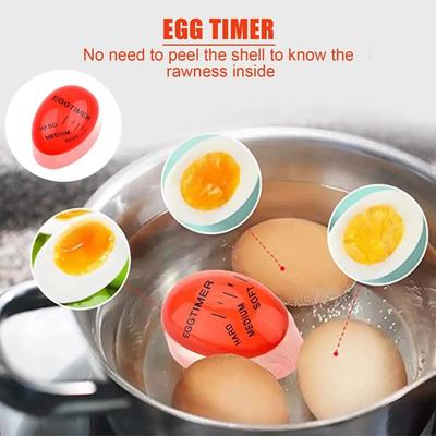 Eggs Cooking Indicator Eggs Timer Resin Eggs Tool Colour Changing Cooking Temperature Observer Resin Eggs Boiling Small Tool Egg