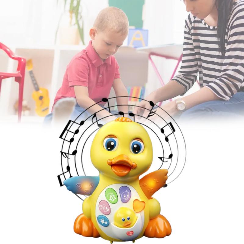 Duck Baby Yellow Development Toy Sound Children Early Education Festival Gift
