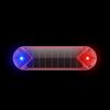 Car False Safety Light Signal Lamp Solar Simulation LED Dummy Alarm Wireless Warning Anti-Theft Warning Lamp Flashing Imitation