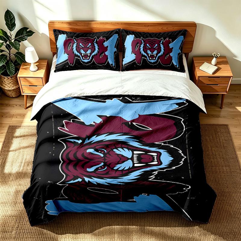 Trabzonspor (23) 3pc set suitable for master bedrooms soft and comfortable an ideal gift for family and friends Includes one duvet cover and two pillo