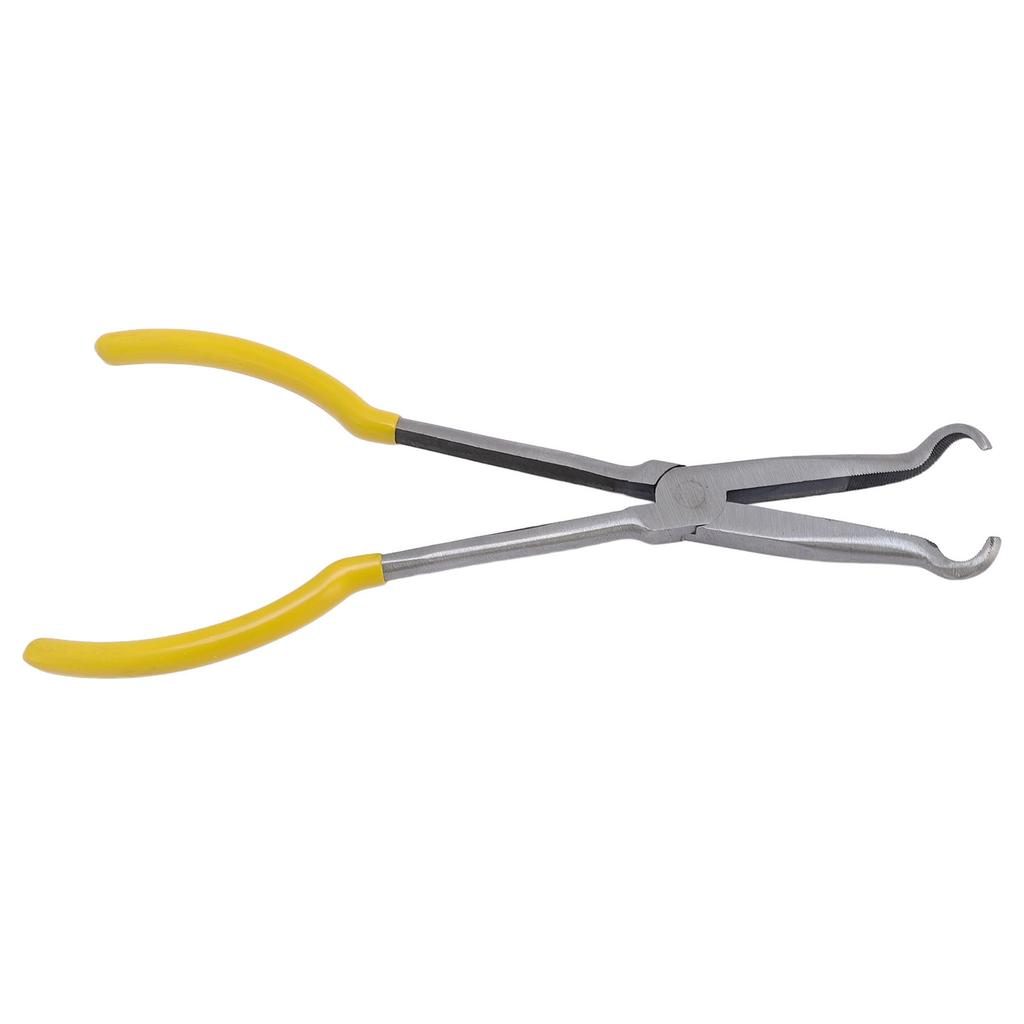 11inch Long Reach Hose Ring Plier High Carbon Steel Ergonomic Design Universal Fit for Automotive