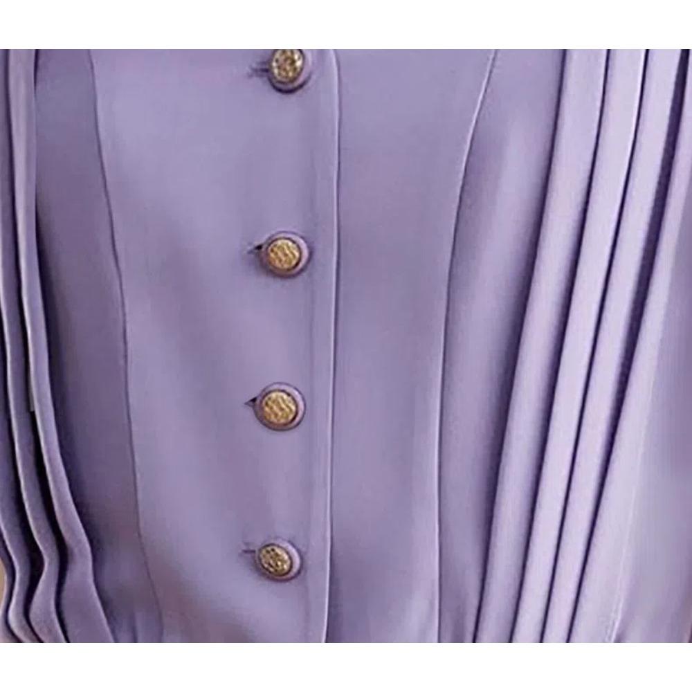 French Design Chic Short-sleeved Shirt for Women with Five-quarter Sleeve Chiffon Shirt Top Temperament V-neck