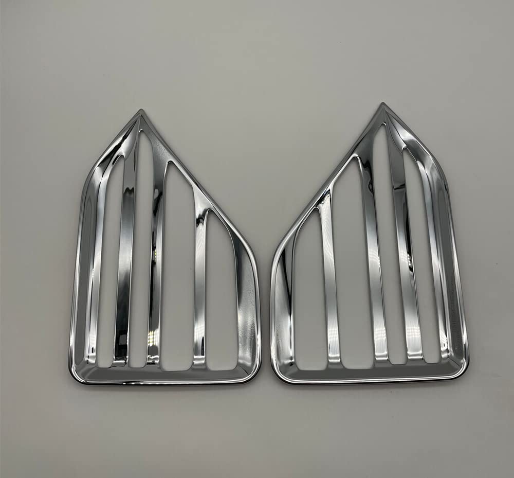 MEKOMEKO Rear Bumper Reflector Garnish for Toyota New with Rear Fog Lamp ABS Compatible with 2022 2-Piece Voxy/Noah (90 Series) Trim, Material,